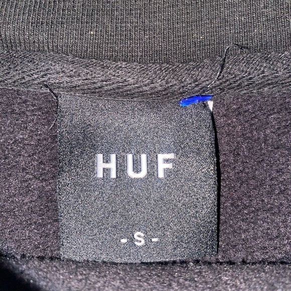 HUF Worldwide Black Box City Sweatshirt S Unisex - Picture 3 of 4